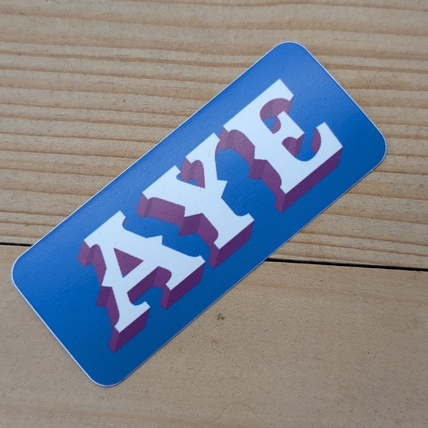 Aye Sticker