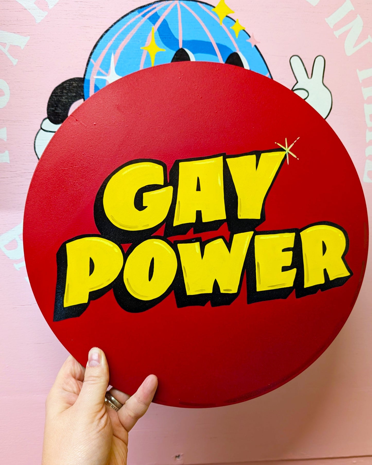Gay Power Sign