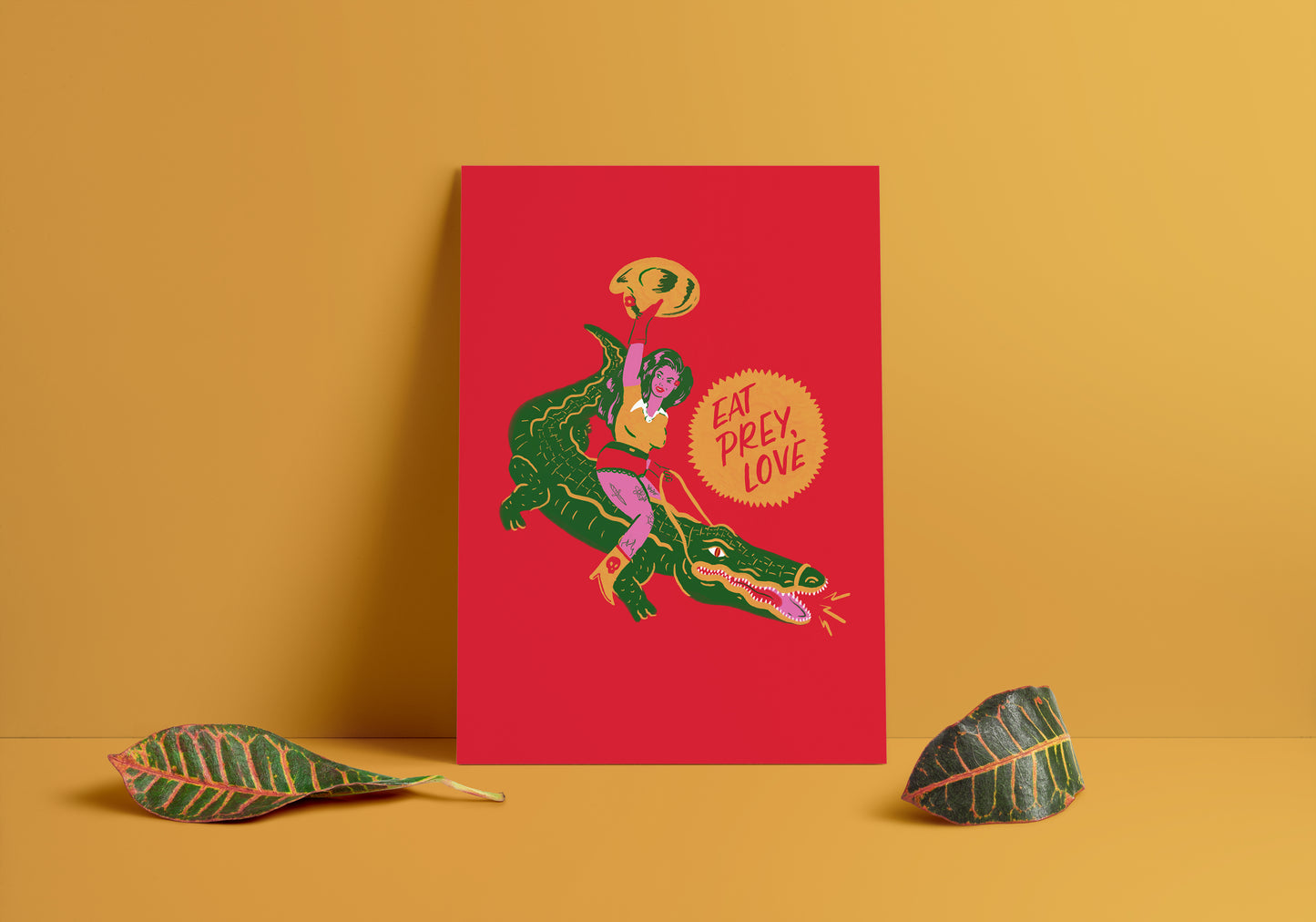 Eat Prey, Love Print