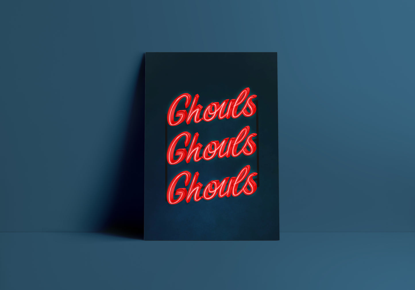 Ghouls Ghouls Ghouls Print