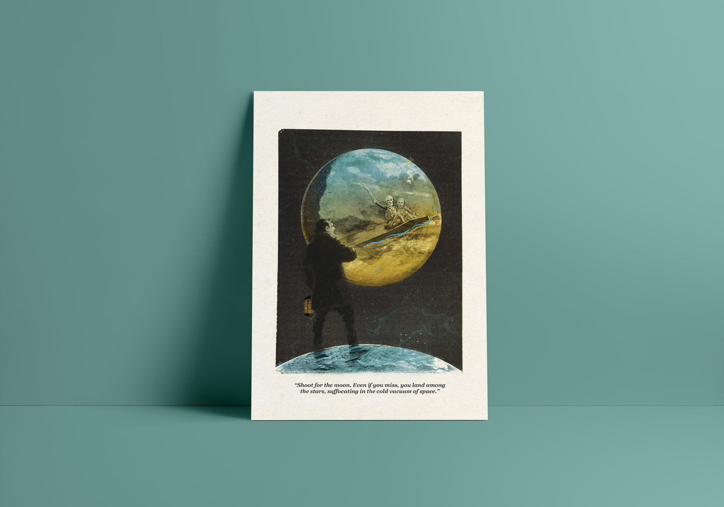 Moon Collage Print