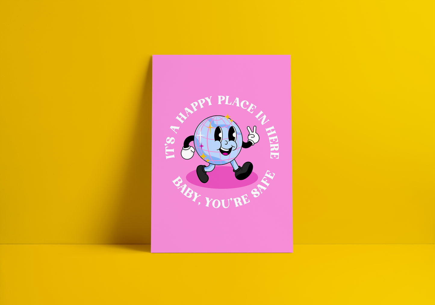 Priscilla Discoball Print