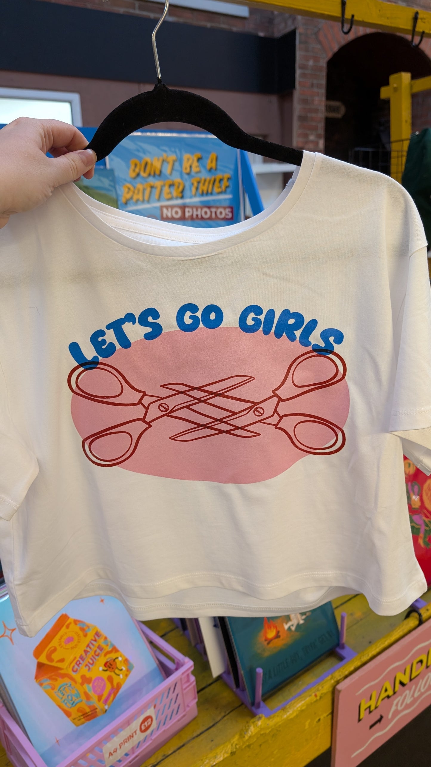 Let's Go Girls Scissoring T-shirt