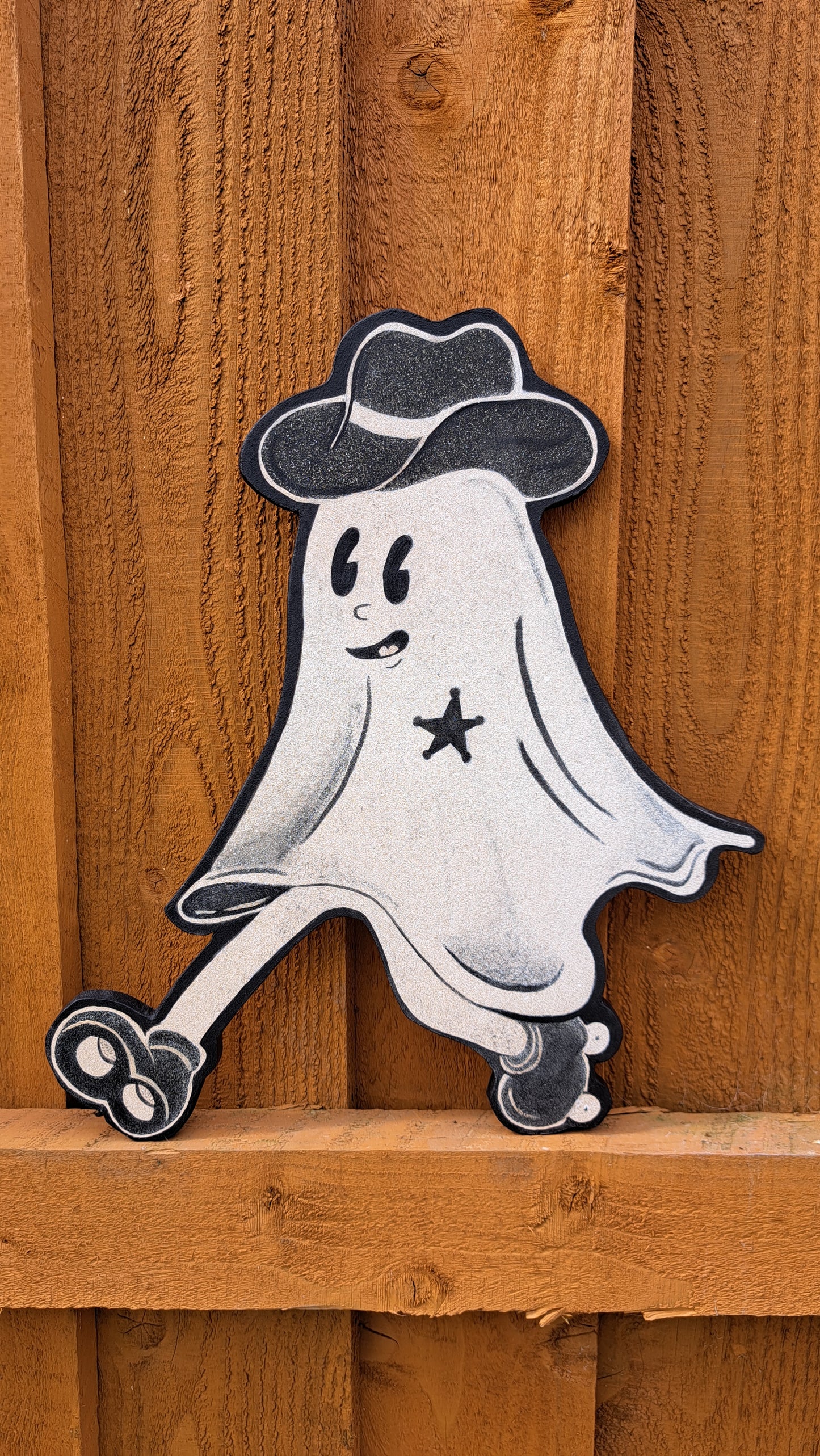 Cowboo Wooden Cutout