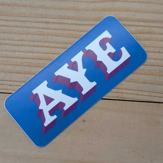 Aye Sticker