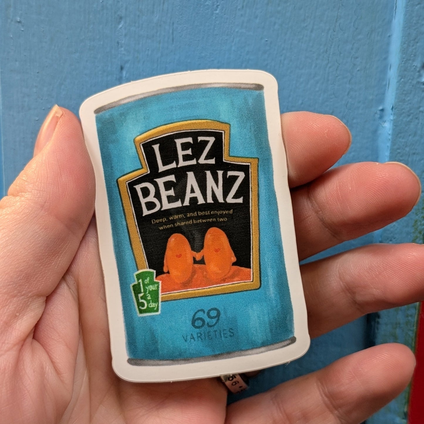 Lez Beans Sticker