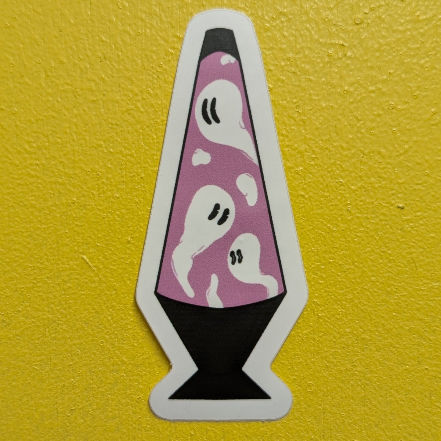 Ghost Lava Lamp Sticker