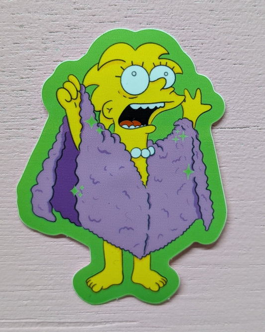 Lizard Queen Sticker