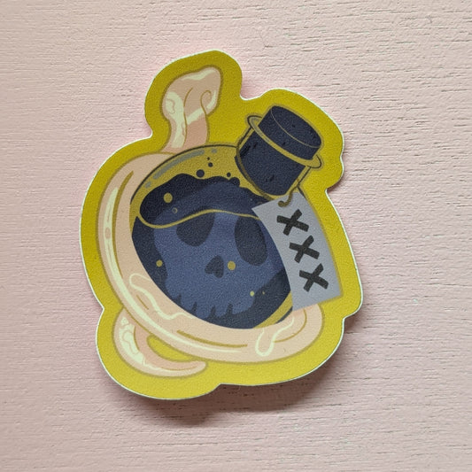 Snake Poison Sticker