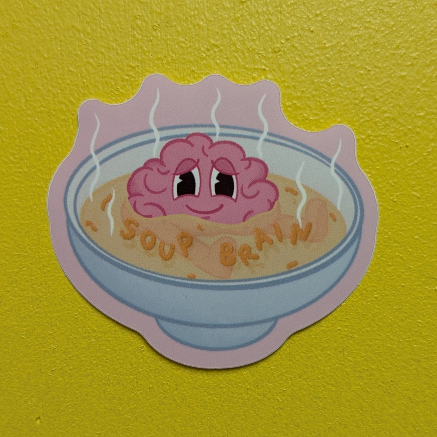 Soup Brain Sticker