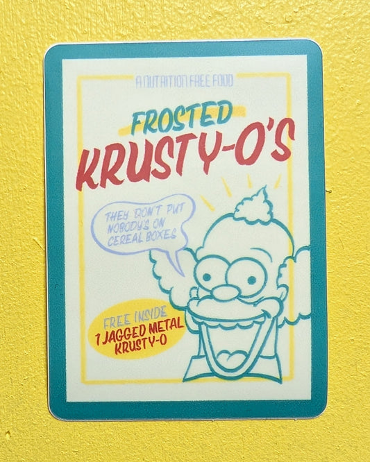 Krusty-Os Sticker