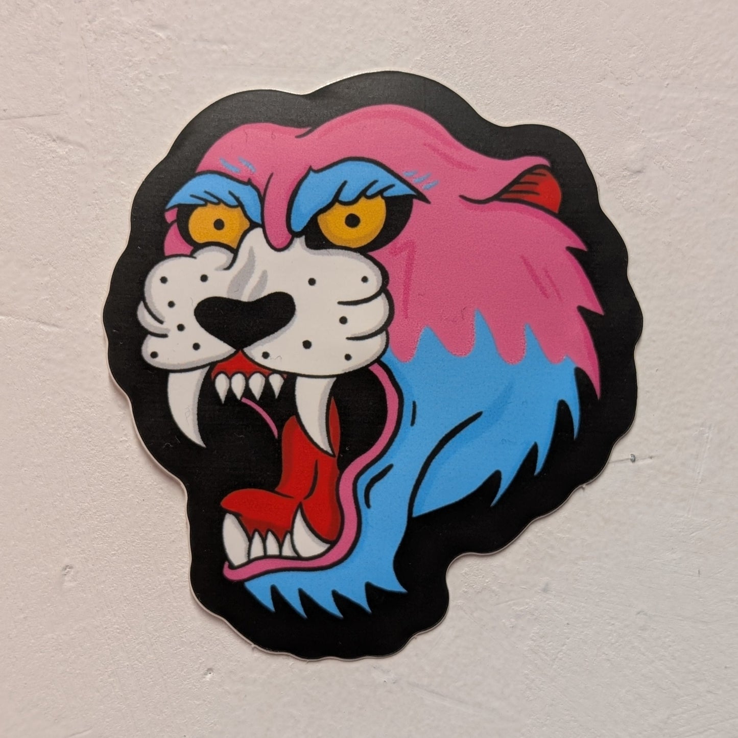 Big Cat Colour Sticker