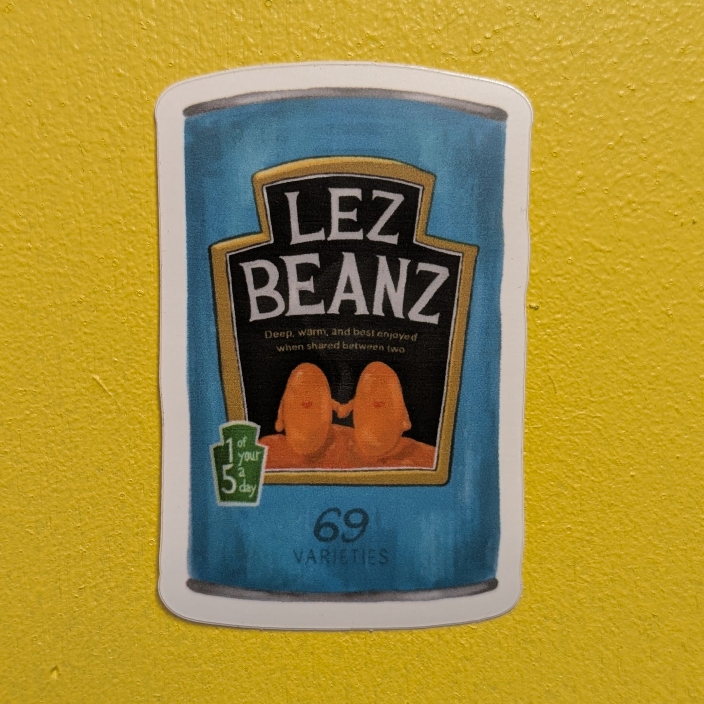 Lez Beans Sticker