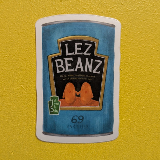 Lez Beans Sticker