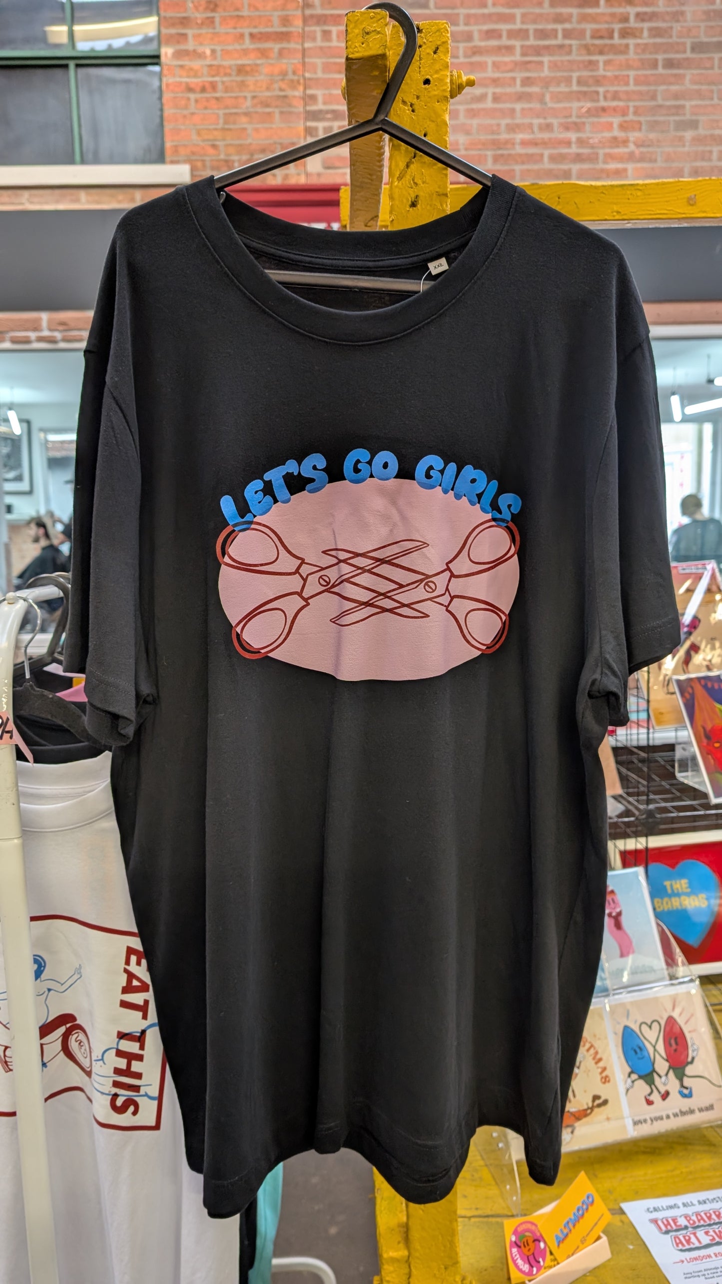 Let's Go Girls Scissoring T-shirt