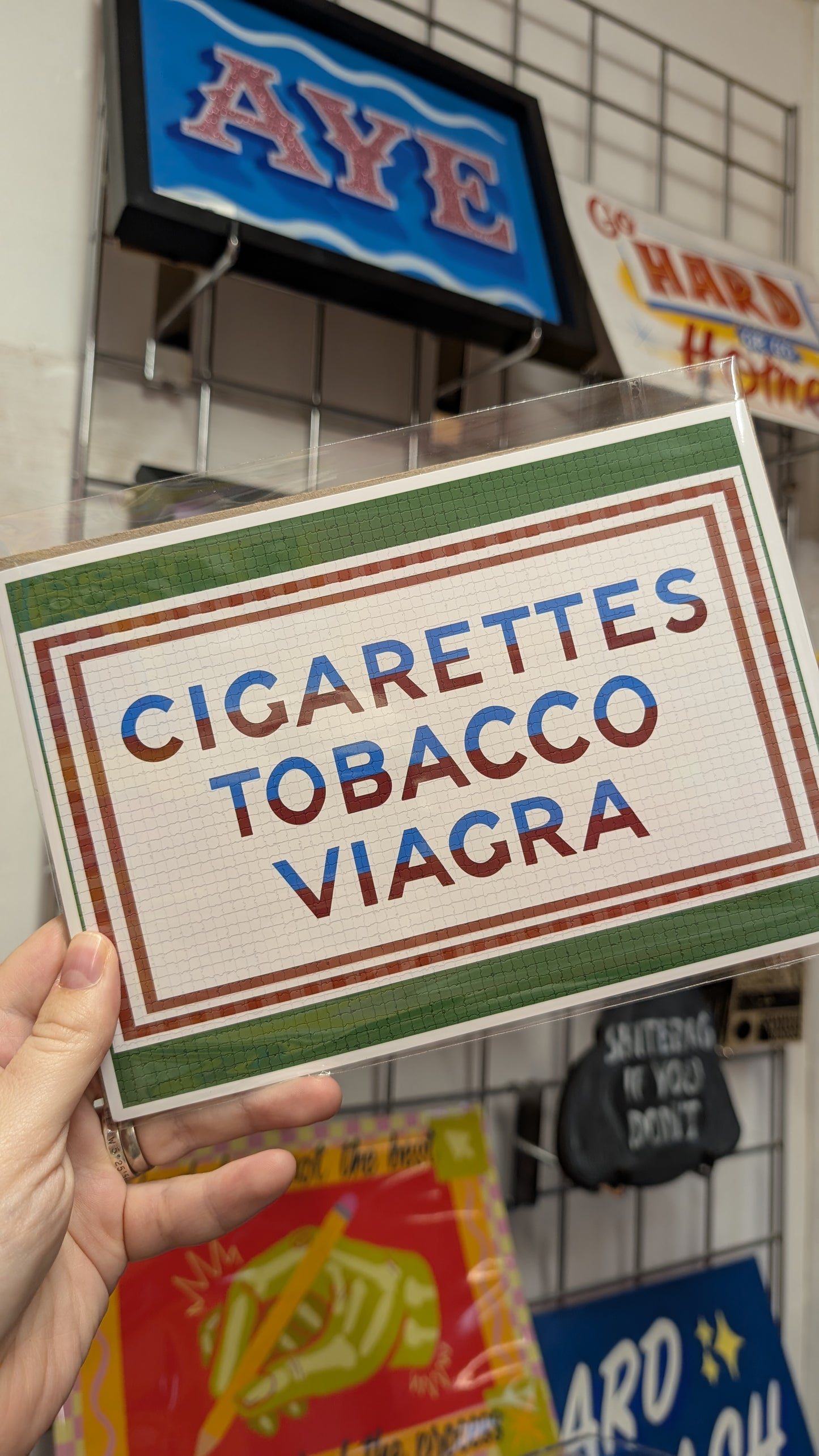 The Barras Catchphrase Print