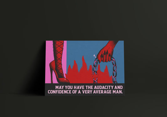 An Average Man Print