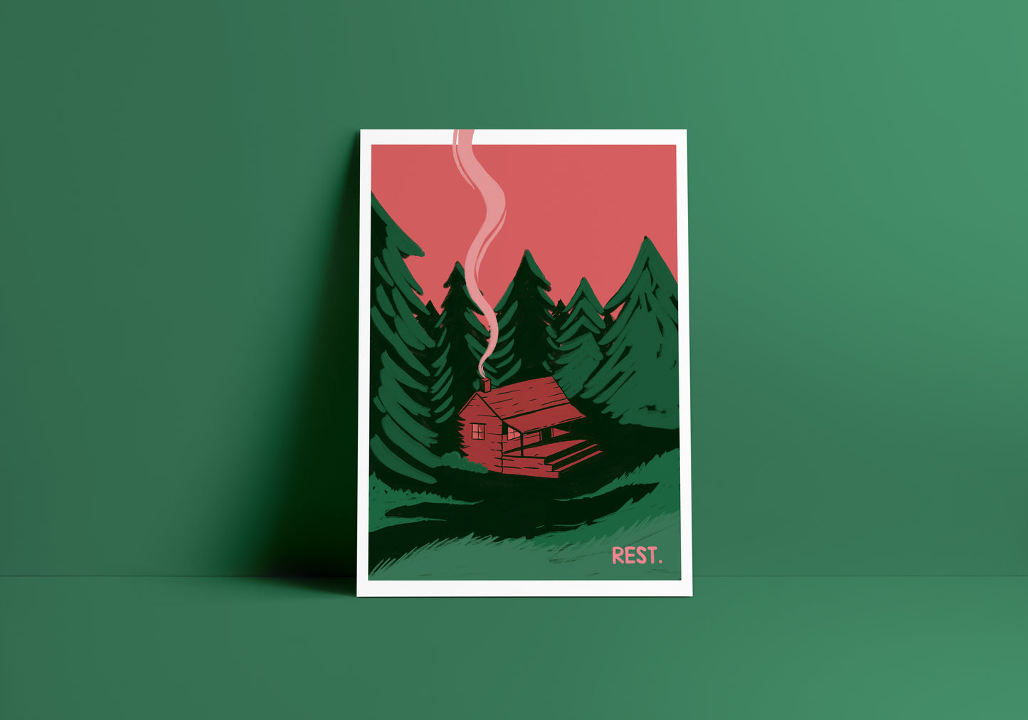 Cabin Rest Print