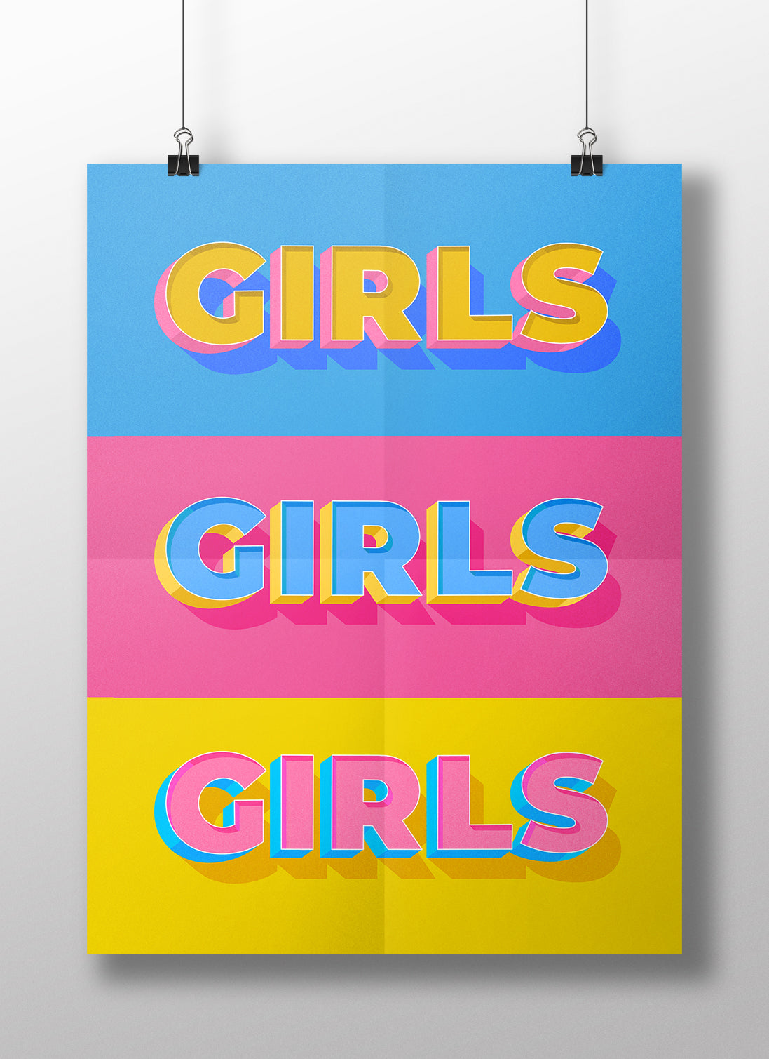 Girls Girls Girls Print