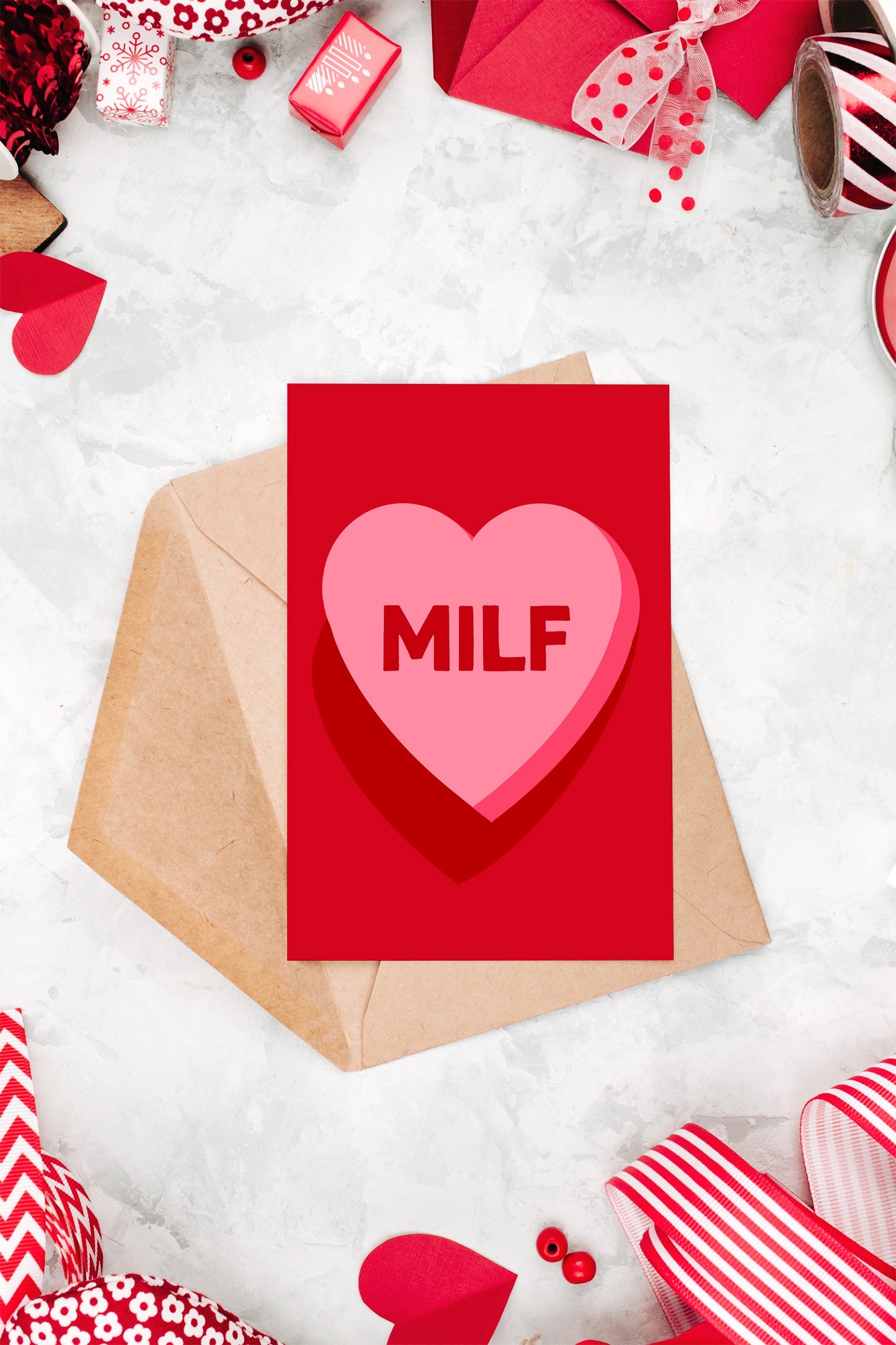 MILF Greeting Card