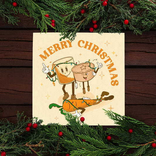 Scottish Christmas Greeting Card